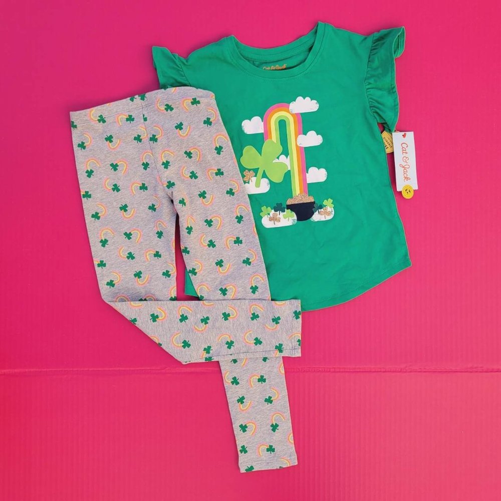 Cat & Jack Girls' Rainbow Set